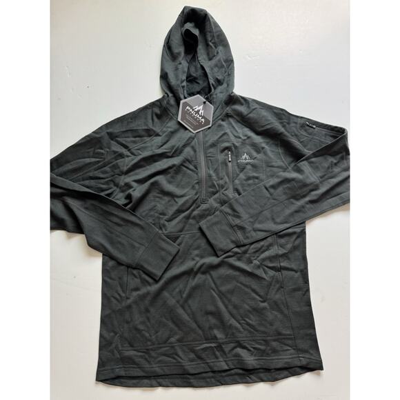 PNUMA Gunnison Merino Wool Beluga Hoodie (GU-HD-BE) - Picture 1 of 6